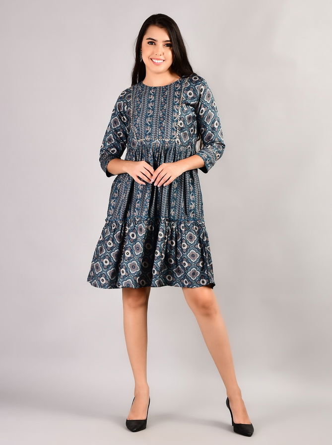 VT Designer Short Printed Kurtis Catalog